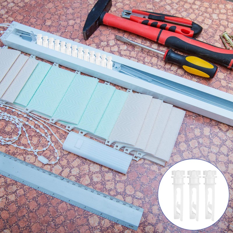 Vertical Blind Replacement Parts Repair Tabs White Stems for Window