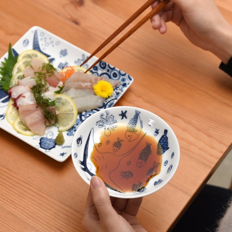 natural69 Cocomarine (Small Plate) Fish Flock 1