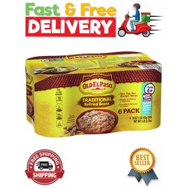 Old El Paso Traditional Refried Beans (16 oz., 6 pk.) Great Price