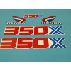 HONDA ATC350X 1986 TANK FENDER DECAL GRAPHIC SET (#*H30)