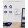 Extensor de Enchufe de Pared, Protector de Sobretensión, Extensor Enchufe