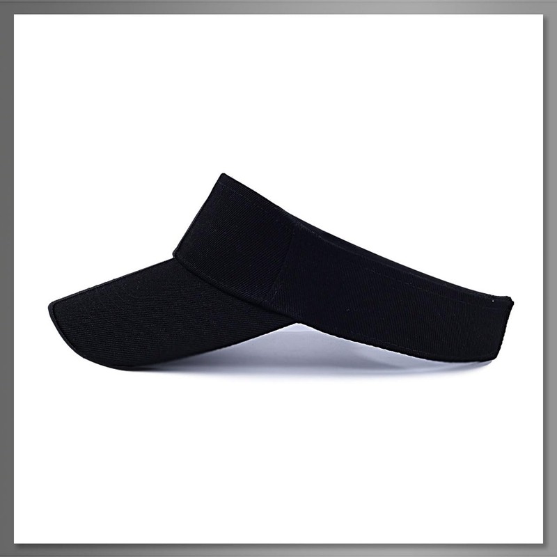 Buzz Selection CAP258 One Color Visor Cap, Hat, Golf, Logo,