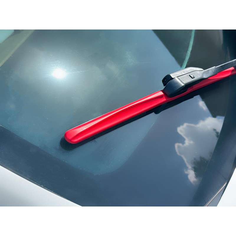 Clix Wipers - 20" Red Automotive Replacement Wiper Blade (Pack