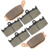 Caltric Front And Rear Brake Pads for Suzuki GSX650F 2008