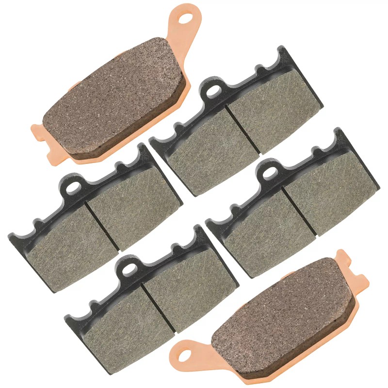 Caltric Front And Rear Brake Pads for Suzuki GSX650F 2008