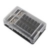12 Way Fuse Box with Negative Terminals and Fuse Wire