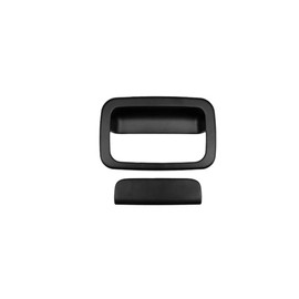 Car Retrofit Tailgate Handle Bowl Cover Decorative Trim,Fit for Suzuki Jimny 2-Door 4-Door 2019-2025,Rear Door Handles Guards Cover Trim Exterior Auto Accessories ABS (Black)