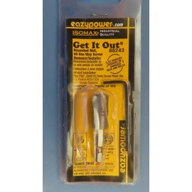 Eazypower Get It Out Rounded Nut, #6 One Way Screw Remover/Instal