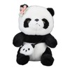 Cute Panda Plush Pillow Soft Comfortable Washable Simulation Panda Plush
