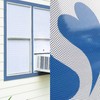 Moyishi One-Way Perforated Black Vinyl Privacy Window Film Electrostatic Adhesive