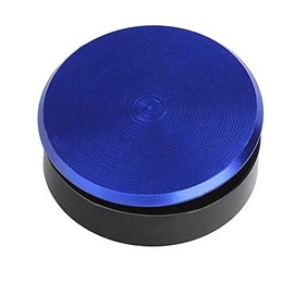 KIMISS 1.6in Aluminium Alloy Car Rear Wiper Delete Kit, Rear Wiper Delete Plug Cover Kit (Blue)