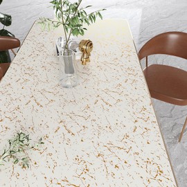 VEELIKE Beige Gold Countertop Contact Paper Waterproof White Marble Contact Paper Peel and Stick Countertops for Kitchen 15.7''x118'' Countertop Vinyl Self Adhesive White Wall Paper for Walls Cabinets