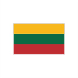 Womaha 30 Sheets Lithuania Flag Temporary Tattoos for Kids Adults Fans Fake Face Tattoo Stickers
