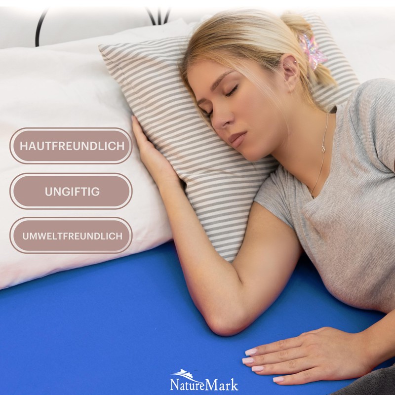 NatureMark Jersey Fitted Sheets, 100% Cotton, Many Sizes and Colours,