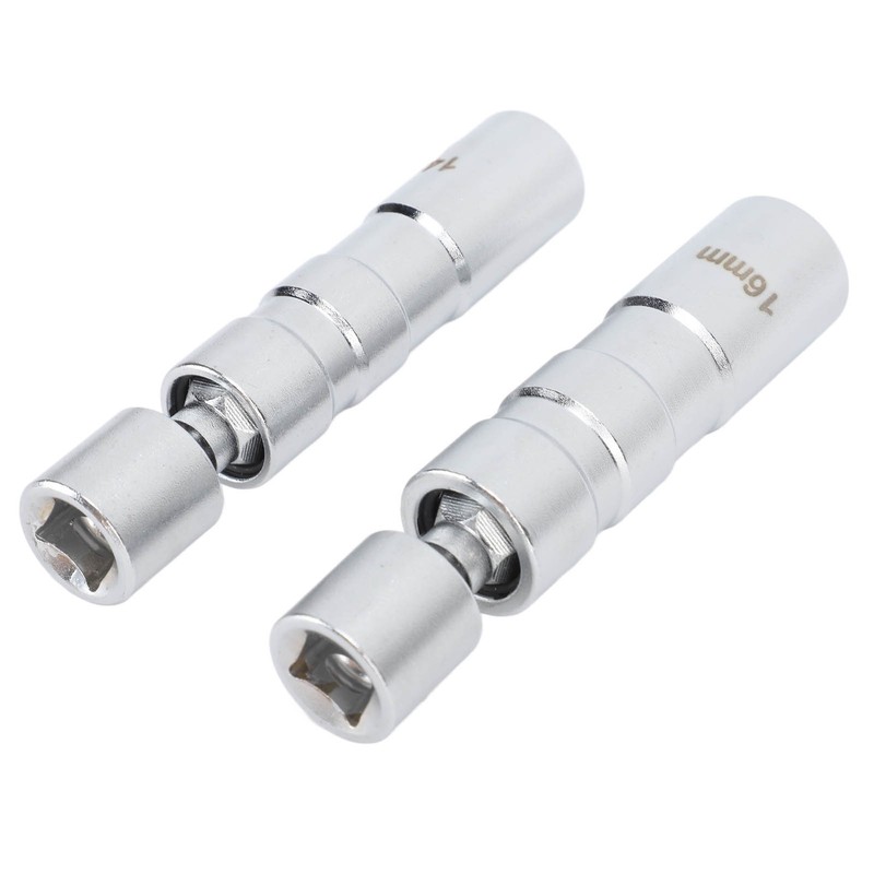 2pcs Spark Plug Socket Magnetic 14mm 16mm Thin Wall Spark
