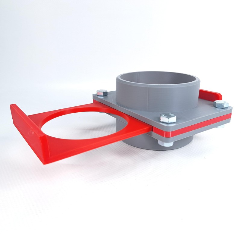 GENERISCH BlastGate DN90 Gate Valve Extraction System 90 mm Diameter