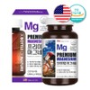 Premium magnesium oxide supplement, 90 tablets, 3-month supply, large-capacity magnesium