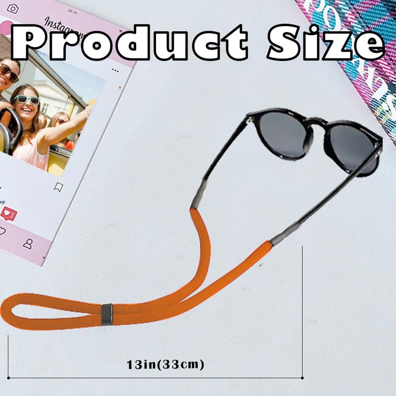 BHFBHFBH Adjustable Buoyant Eyeglasses Cord