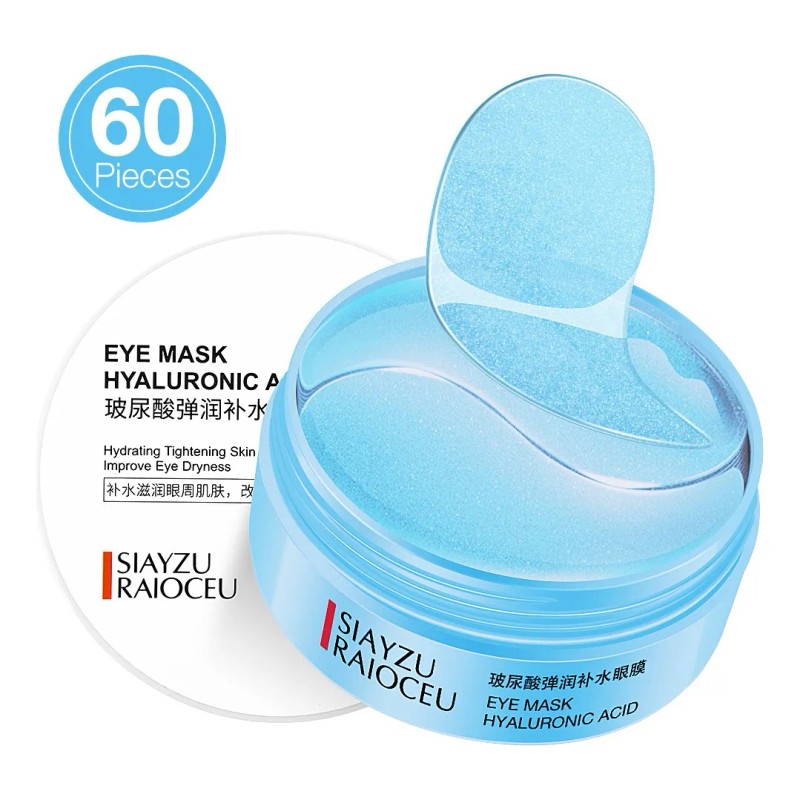🔥 Frasco de parches mascarilla ojos antiedad ácido hialurónico todo