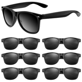ASTARON Black Novelty Sunglasses Bulk,48 pack Neon Novelty Sunglasses Party Favors for Summer Beach Pool Wedding Party, Great Gift for Pool, Birthday Party Supplies Goody Bag Favors