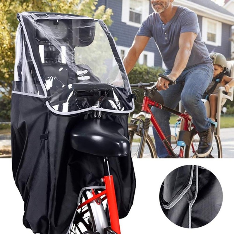 Hozee Bicycle Seats Raincoat, Bicycle Rain Cover Bicycle Raincoat for