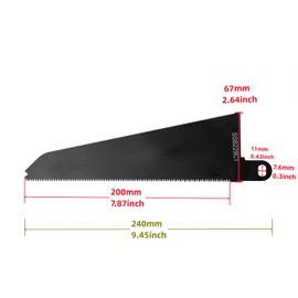 Ruimou 3 Pieces SSB229CT Reciprocating Saw Blades Compatible with Black Compatible with Decker Compatible with Piranha