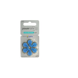 Powerone Hearing Aid Batteries 1.45V Pack Of 6 Long Lasting Made In Germany