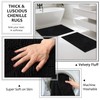 XLHOMO Resin Matte Black Bathroom Accessories Set 8 Pcs -