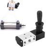 Acogedor Solenoid Valve, Pneumatic Valve, 5 Ports 3 Positions, Hand