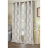 Embossed Monaco Window Curtains for Bedroom Not Black Out Curtains