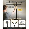 ONEMIX 42" LED Desk Lamp with Clamp, Architect Desk Light