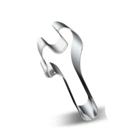 WJSYSHOP Adjustable Wrench Coach Spanner Shape Cookie Cutter