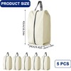 CJWLKJ 5Pcs XL Travel Shoe Bags Portable Travel Gifts Shoe