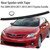 Rear Spoiler Wing Compatible with 2009 2010 2011 2012 2013
