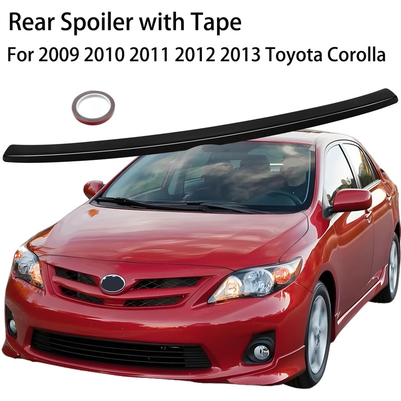 Rear Spoiler Wing Compatible with 2009 2010 2011 2012 2013
