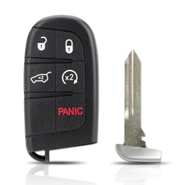 Key Fob Replacement Fits for Jeep Grand Cherokee Dodge Durango 2014 2015 2016 2017 2018 2019 2020 2021 2022 Keyless Entry Remote Control M3N-40821302