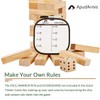 ApudArmis 54 PCS Tumble Timber Set [Up to 3.2FT], Pine