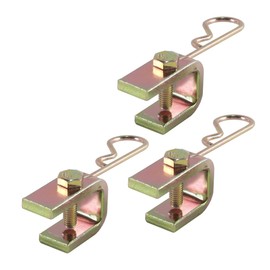 Durlo 3 Pack Valve Stem Extender Mount Clamps – For Tyre Adaptor Hose (Car/Truck/Van/Bus/RV/Trailer)