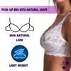 Trendy Lane Women’s Underwire Floral Lace Bra - Full Cup,