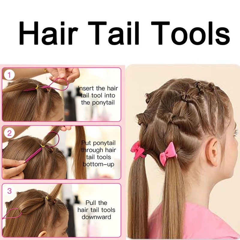 32 Colors Girls Hair Ties Set, Qtopun 2000 pcs Mini