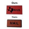 Texas Star Design Red Mailbox Flag Solution, 4.02" x 2.27"