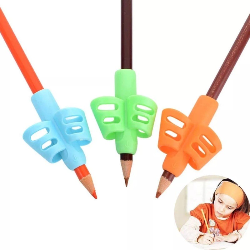 Veraly Corrector Escritura Para Niños Azul Verde Naranja 4 Pz