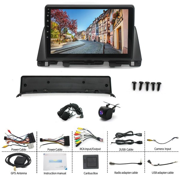 2+32G Car Stereo Radio with Carplay Android Auto for Kia