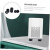 OSALADI 8pcs Rubber Speaker Spike Pads Sound Dampening Isolation Feet