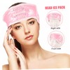 Ipetboom Reusable Head Wrap Lightweight Cold for Headaches Injuries Relief