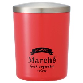 Skater LJFV3 Thermal Insulated Soup Jar, Soup Pot, Lunch Jar, Marche, Tomato, 10.1 fl oz (300 ml)
