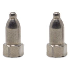 Educator Long Standard Titanium Contact Points for Educator Remote Dog Training Collars, 3/4-Inch