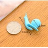 Drhob 6 pcs Exquisite Snail Shape Silicone Tea Bag Holder