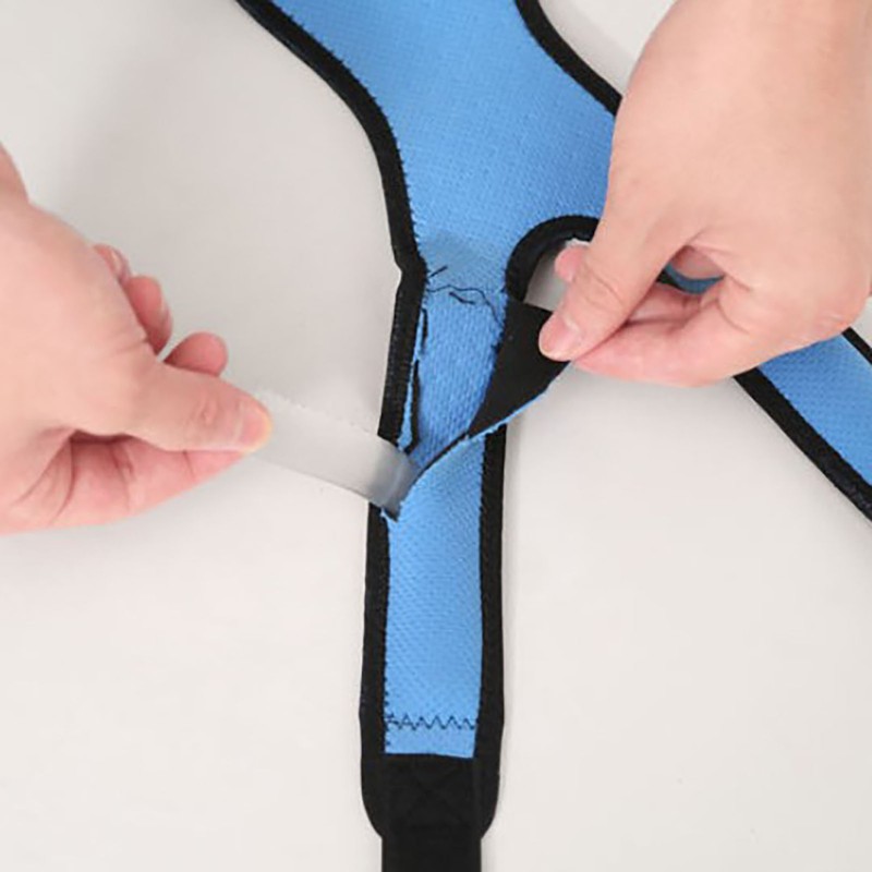 2 Pcs Patella Knee Strap X Shape Double Fixation Breathable