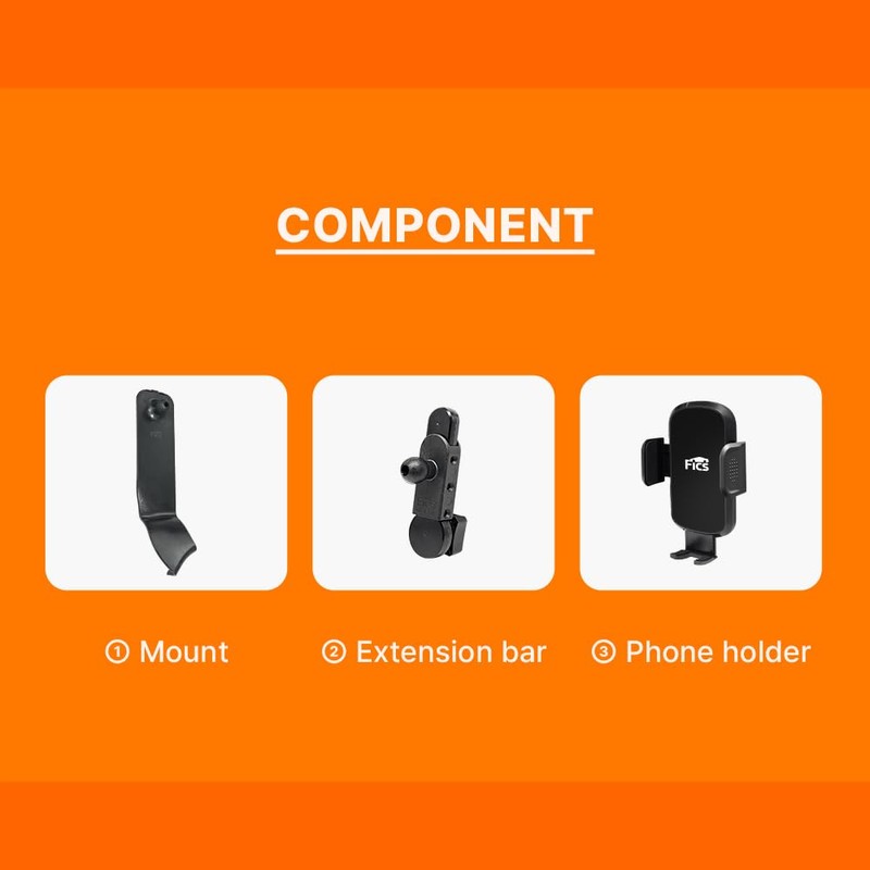 FICS Car Phone Holder for Hyundai Palisade 2020, 2021, 2022